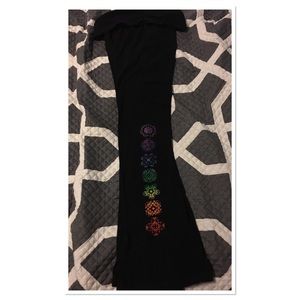 Jala Clothing Organic Cotton Chakra Yoga Leggings